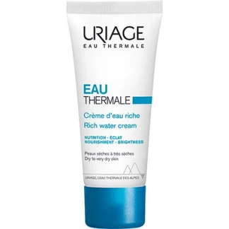 Крем Uriage (Урьяж) Eau Thermale Rich  Water Cream насичений зволожуючий для всіх типів шкіри обличчя 40мл-0