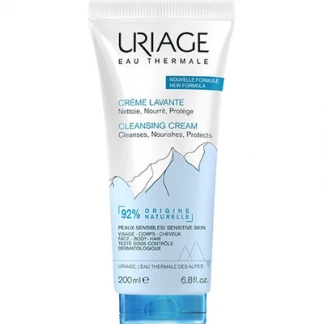 Крем Uriage (Урьяж) Cleansing Cream очищуючий для всіх типів шкіри обличчя 200 мл-0