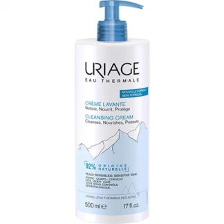 Крем Uriage (Урьяж) Cleansing Cream очищуючий для всіх типів шкіри обличчя 500 мл-0