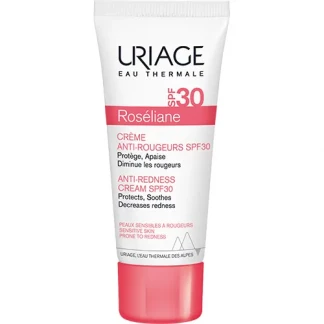 Крем Uriage (Урьяж) Roseliane Anti-Redness Cream против покраснений для чувствительной сухой кожи SPF30 40мл-0