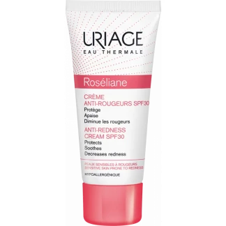 Крем Uriage (Урьяж) Roseliane Anti-Redness Cream SPF30 против покраснений для чувствительной сухой кожи 40 мл-0