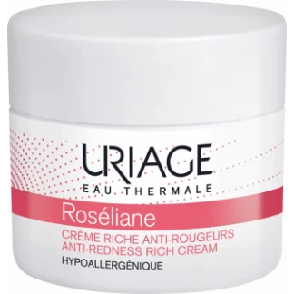 Крем Uriage (Урьяж) Roseliane Anti-Redness Cream Rich против покраснений для чувствительной сухой кожи 50 мл-0