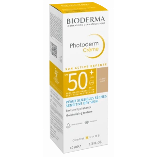 Крем сонцезахисний Bioderma (Біодерма) Photoderm SPF50+ 40мл (тон світлий)-0