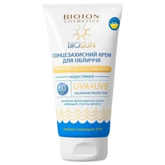 Крем сонцезахисний Bioton (Біотон) BioSun водостійкий SPF60 50мл-0