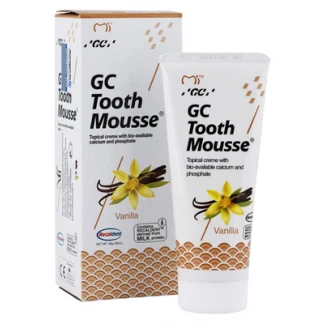 Крем стоматологический GC Tooth Mousse (Тус Мусс) для восстановления эмали зубов со вкусом ванили 35мл-0