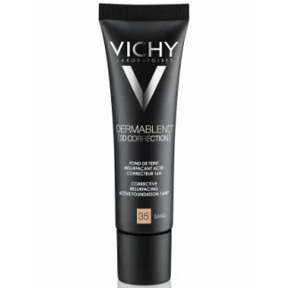 Крем тональний Vichy (Віши) Dermablend 3D Correction корегуючий з ефектом 3D для жирної та проблемної шкіри 30 мл (№35 пісочний) Крем тональний Vichy (Віши) Dermablend 3D Correction корегуючий з ефектом 3D для жирної та проблемної шкіри 30 мл (№35 пісочний)-0
