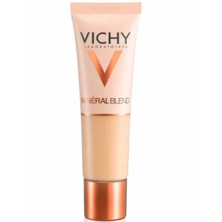 Крем тональний Vichy (Віши) Mineralblend Cream зволожуючий для всіх типів шкіри 30 мл (№03 гіпс)-0