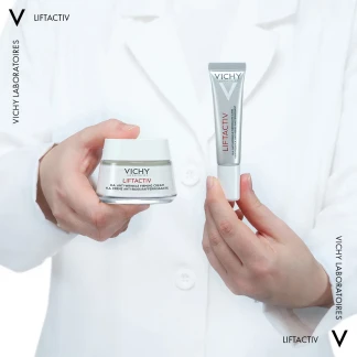 Крем для кожи вокруг глаз Vichy (Виши) Liftactiv Eyes Anti-Wrinkle And Firming Care глобального действия 15мл-9