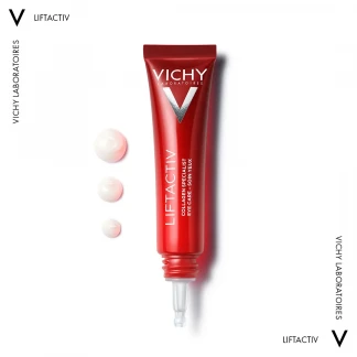 Крем для шкіри навколо очей Vichy (Віши) LiftActiv Collagen Specialist антивіковий для корекції ознак старіння шкіри 15мл-4