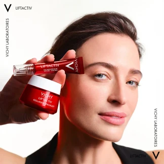 Крем для шкіри навколо очей Vichy (Віши) LiftActiv Collagen Specialist антивіковий для корекції ознак старіння шкіри 15мл-8