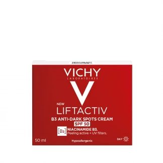 Крем Vichy (Віши) Liftactiv В3 Антивіковий для корекції пігментних плям та зморшок SPF50 50 мл-1