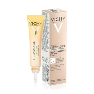 Крем Vichy (Веши) Neovadiol мультикорректирующий для разглаживания морщин и интенсивного питания кожи вокруг глаз и губ 15 мл-0