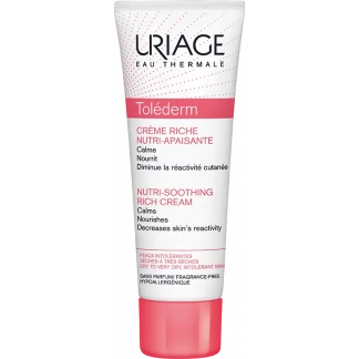 Крем живильний заспокійливий Uriage Tolederm Rich Nutri-Soothing Cream  для чутливої шкіри обличчя 50 мл-0
