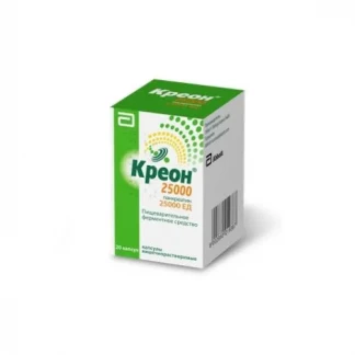 Креон 25000 капс. 300мг №20 фл. -0
