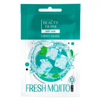 Кріо-маска для обличчя Beautyderm (Б'юті Дерм) Fresh Mojito 10мл-0