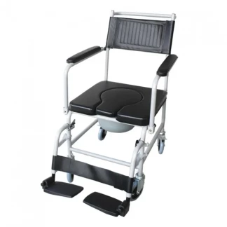 Кресло-каталка с санитарным оснащением (KJT707C)-7
