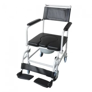 Кресло-каталка с санитарным оснащением (KJT707C)-3