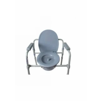 Кресло-стул с санитарное, оснащенное регулируемое по высоте, складное (KJT717)-0