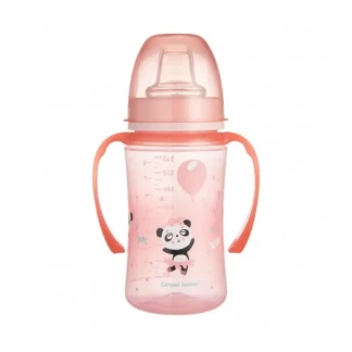 Кружка тренувальна Canpol (Кенпол) EasyStart Sweet fun рожева 240мл (35/208)-0