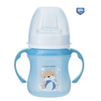 Кружка тренировочная Canpol (Кенпол) EasyStart Sweet fun синяя 120мл-0