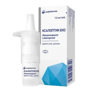 КСАЛОПТИК Еко краплі очні по 50мкг/мл по 7,5мл у флаконі-0