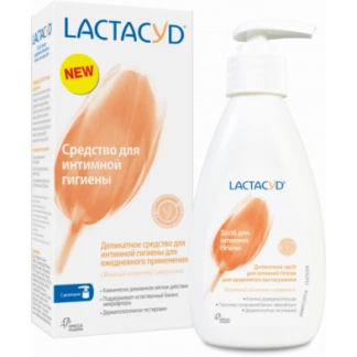 Засіб для інтимної гігієни Lactacyd (Лактацид) Класичний 200мл + дозатор-0