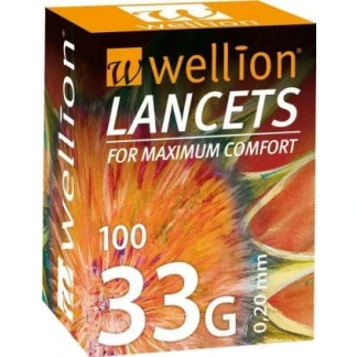 Ланцети Wellion (Велліон) 0,2мм №100-0