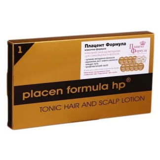 Шампунь Placen Formula LANIER (Ланьєр Плацент Формула) против випадения волос 12х10мл-1