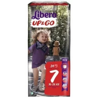 Підгузники Libero (Ліберо) Up&Go Pants 16-26кг №34-0
