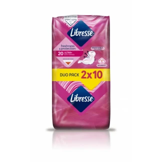 Прокладки гігієнічні Libresse (Лібрес) Classic Ultra Soft Normal №20-0
