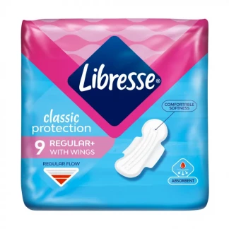 Прокладки гігієнічні Libresse (Лібрес) Classic Ultra Soft Normal №9-0