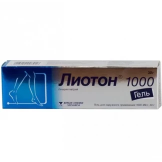 ЛІОТОН 1000 гель по 1000 МО/г по 30г-0