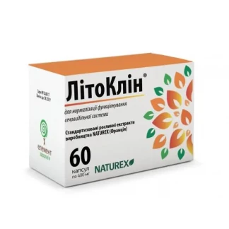 Літоклін капсули по 400 мг №60 (10х6)-0