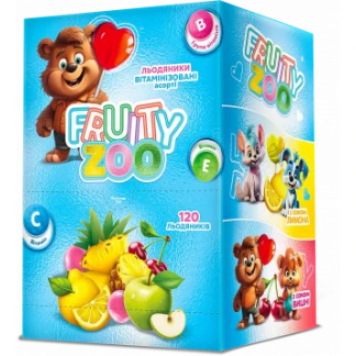 Леденцы Fruity Zoo Tabula Vita (Табула Вита) с витаминами №120 в ассортименте-1