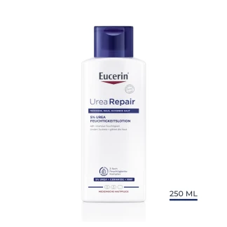 Лосьон для тела Eucerin (Юцерин) 5% Urea Complete Repair легкий увлажняющий для сухой кожи 250мл (69620)-0
