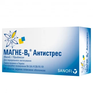 МАГНЕ-В6 Антистрес таблетки №60-0