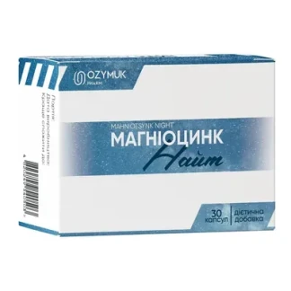 МАГНІОЦИНК Найт капсули №30-0