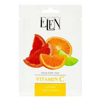 Маска для лица Elen (Элен) тканевая Vitamin C 25мл-0