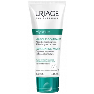 Маска-эксфолиант Uriage (Урьяж) Hyseac Exfoliating Mask отшелушивающий для проблемной кожи 100 мл-0