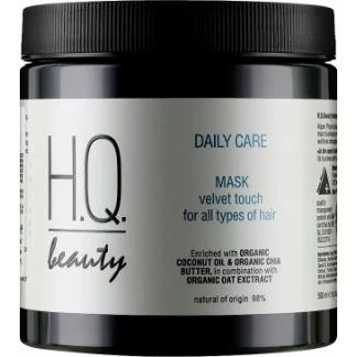 Маска H.Q. Beauty (Аш Кью Бьюті) Daily для щоденного догляду всіх типів волосся 500 мл-0