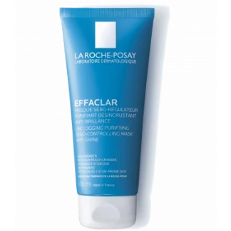 Маска для лица La Roche-Posay (Ля Рош-Позе) Effaclar Mask очищающая, себорегулююча для жирной проблемной кожи 100 мл-0