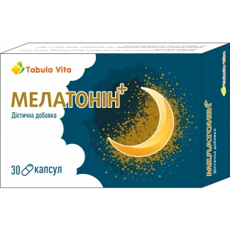 МЕЛАТОНІН+ Tabula Vita (Табула Віта) капсули №30 МЕЛАТОНІН+ Tabula Vita (Табула Віта) капсули №30-0