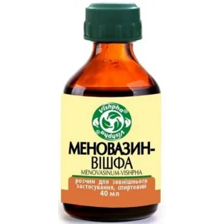 МЕНОВАЗИН-ВІШФА розчин для зовнішнього застосування по 40мл-1