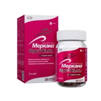 МЕРКАНА ФрутЖеле желатиновые пастилки с ягодным вкусом №30-0