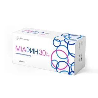 МІАРИН таблетки по 30мг №30-0