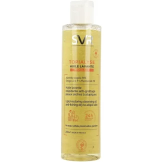 Олія міцелярна SVR (Свр) Topialyse очисна для сухої та чутливої шкіри 200 мл-0