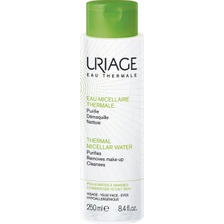 Вода міцелярна Uriage (Урьяж) Thermal Micellar Water Combination Oily Skin для комбінованої та жирної шкіри обличчя 250 мл-0