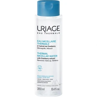 Вода мицеллярная Uriage (Урьяж) Thermal Micellar Water Normal and Dry Skin для нормальной и сухой кожи лица 250мл-0