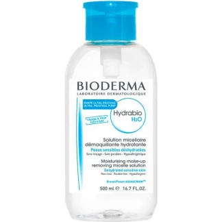 Міцелярний лосьйон Bioderma Hydrabio H2O Micelle Solution для очищення чутливої шкіри 500 мл-1