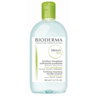 Лосьйон міцелярний Bioderma (Біодерма) Sebium Micellaire Solution для проблемної жирної шкіри 500 мл-0